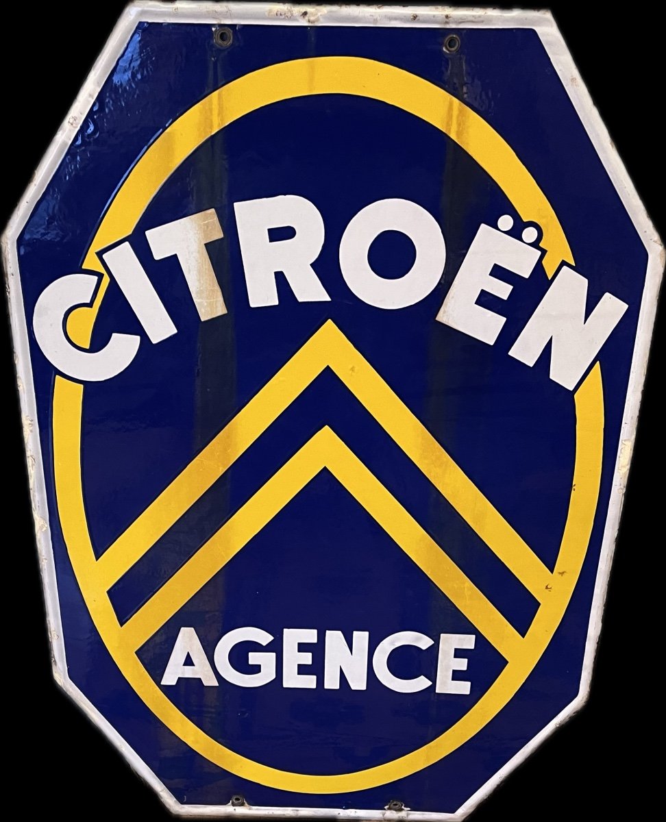 Citroën Agency Biface Plate 