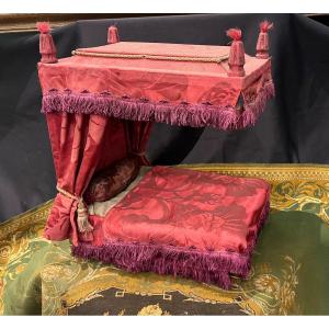 19th Miniature Four-poster Bed
