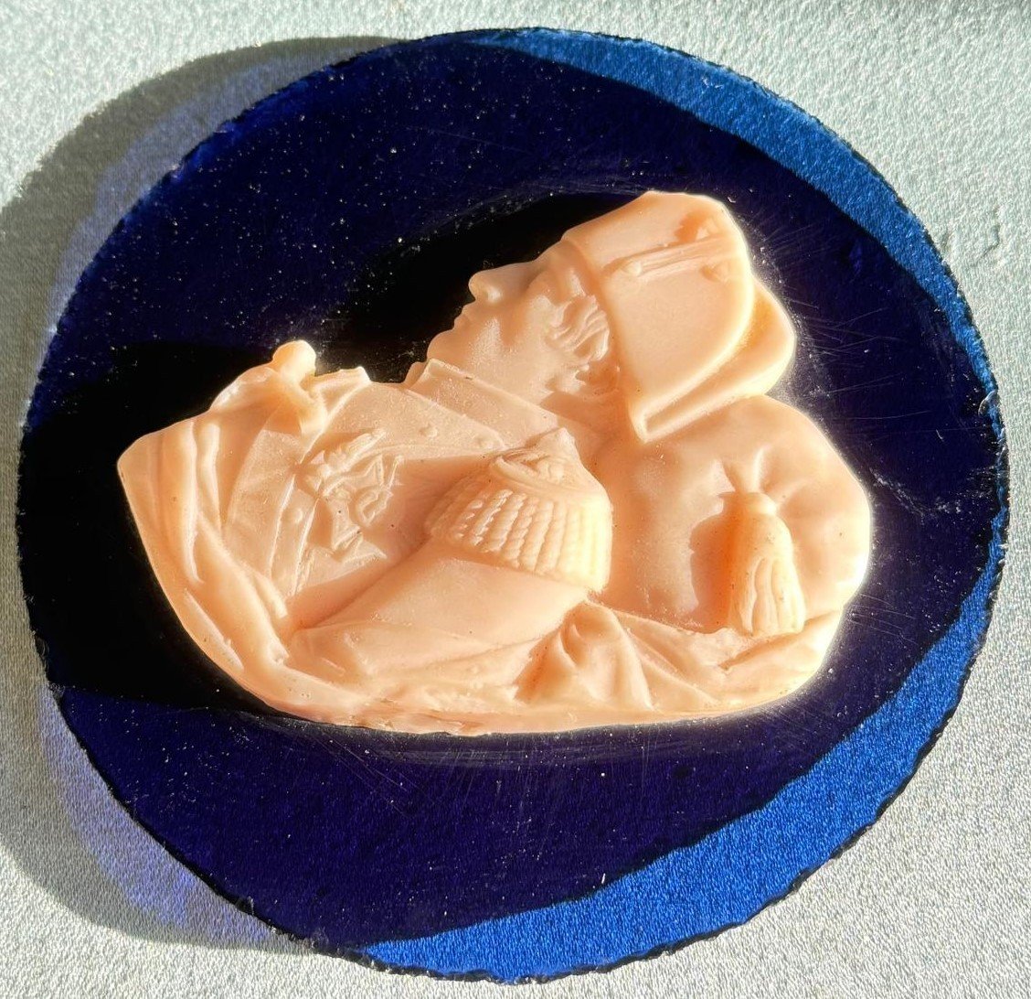 Rare Wax Relief, Celebratory And Devotional Tribute To The Death Of Napoleon Bonaparte.-photo-2