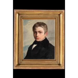 Portrait Of A Boy, Mid-19th Century