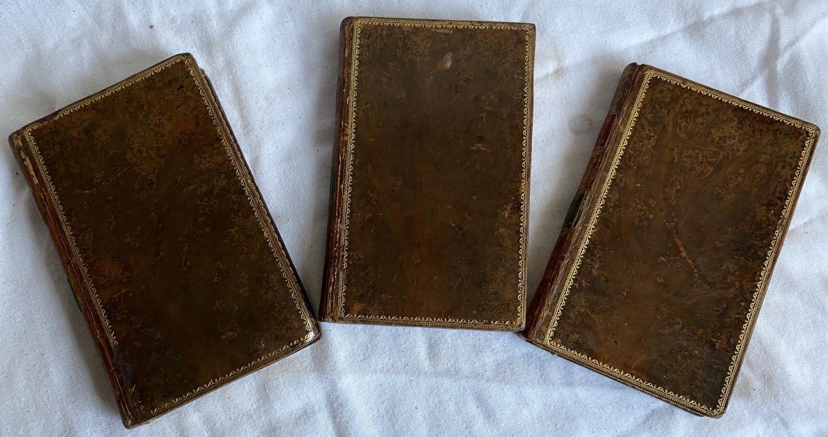 Edition Originale Contes En Prose Et En Vers Par Lantier Paris 1801 Complet 3 Volumes Gravures-photo-3