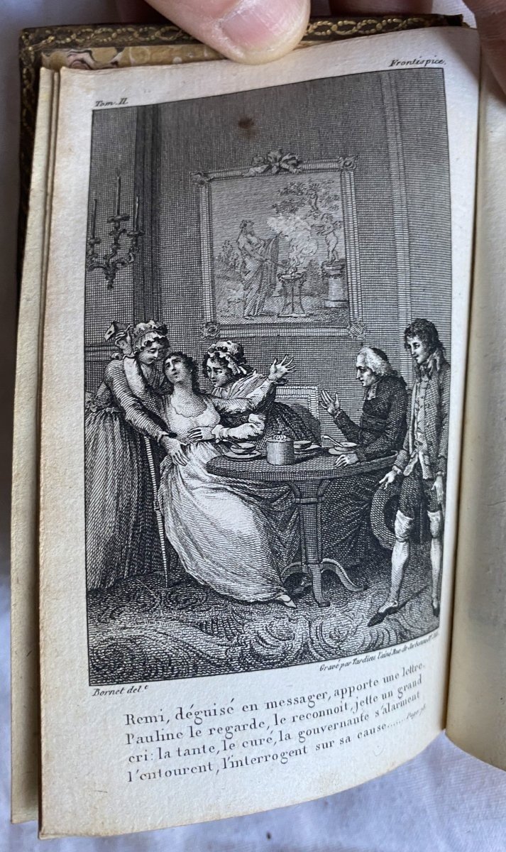 Edition Originale Contes En Prose Et En Vers Par Lantier Paris 1801 Complet 3 Volumes Gravures-photo-8