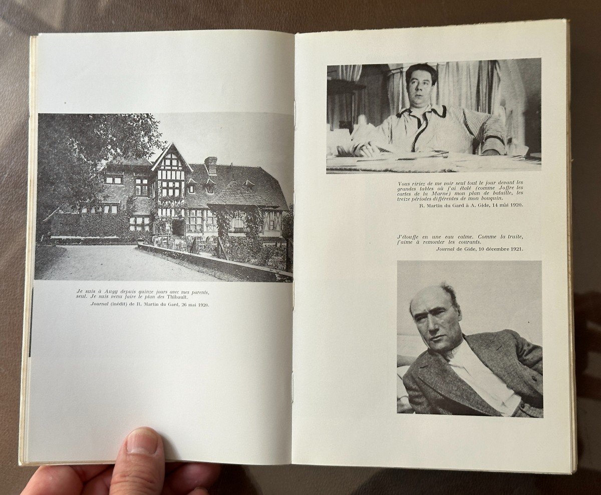 Correspondence André Gide And Roger Martin Du Gard (1913-1951) Ed. Original 1968 Gallimard Nrf-photo-3