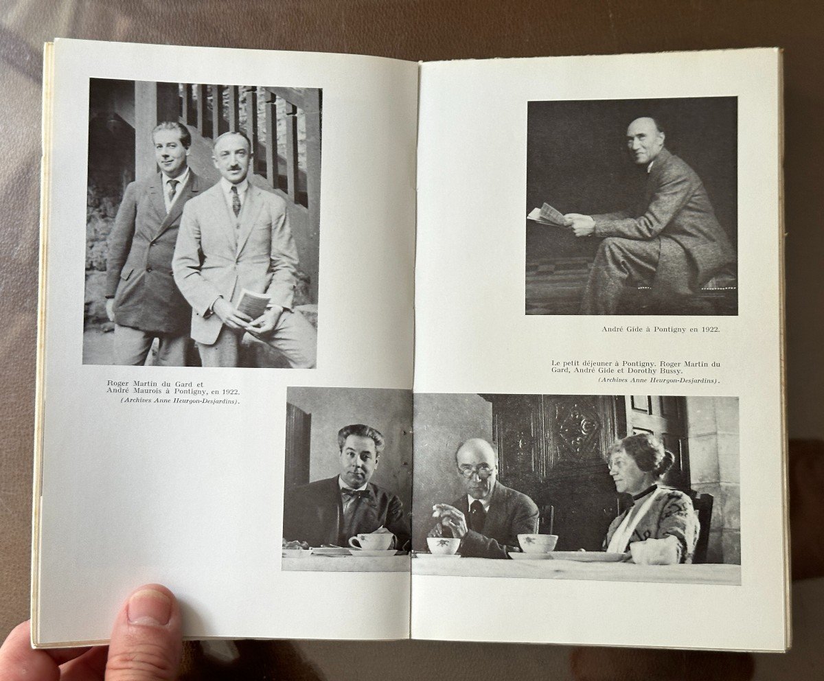 Correspondence André Gide And Roger Martin Du Gard (1913-1951) Ed. Original 1968 Gallimard Nrf-photo-4