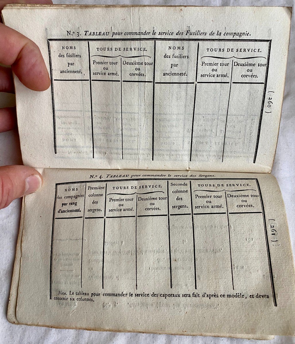 Instruction Provisoire Pour Le Service Des Troupes En Campagne Imprimerie Royale 1823 Planches-photo-3