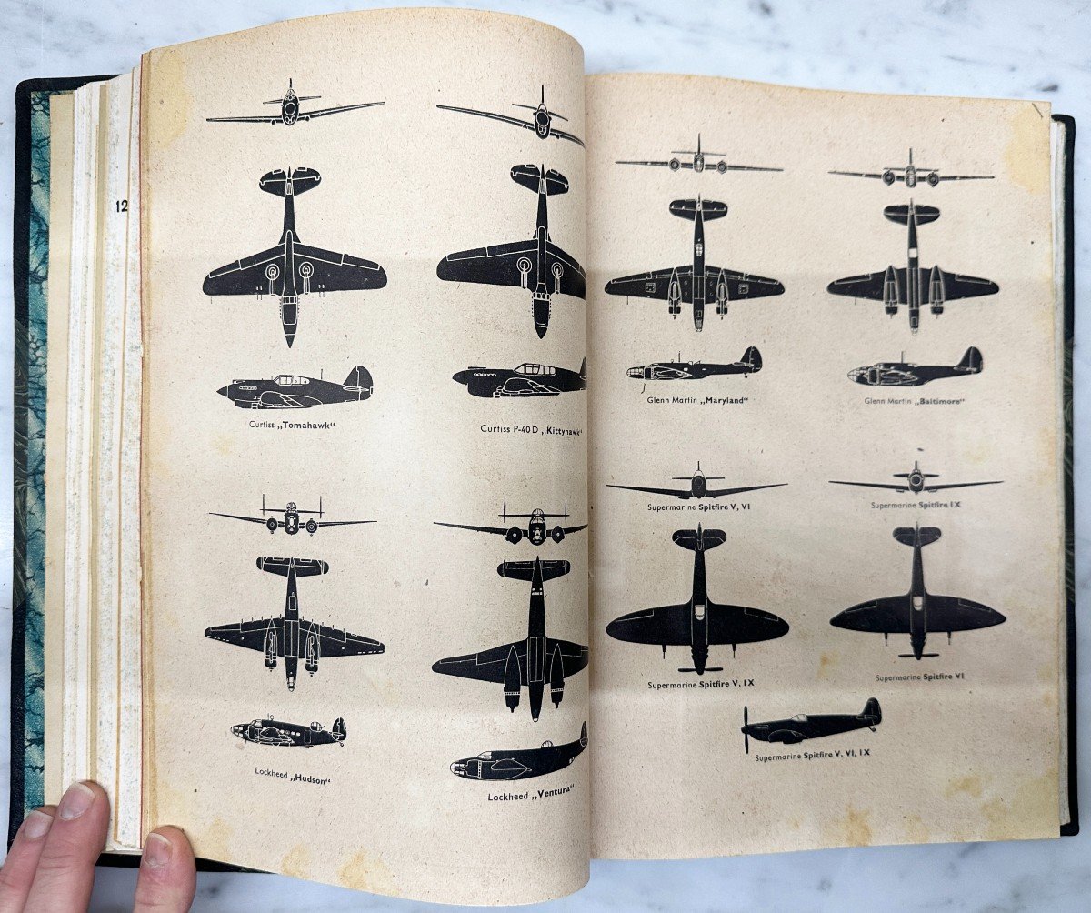 Directory Of Enemy Ships, Planes And Troops Published By The Luftwaffe From 1941 To 1943 Ww2-photo-5