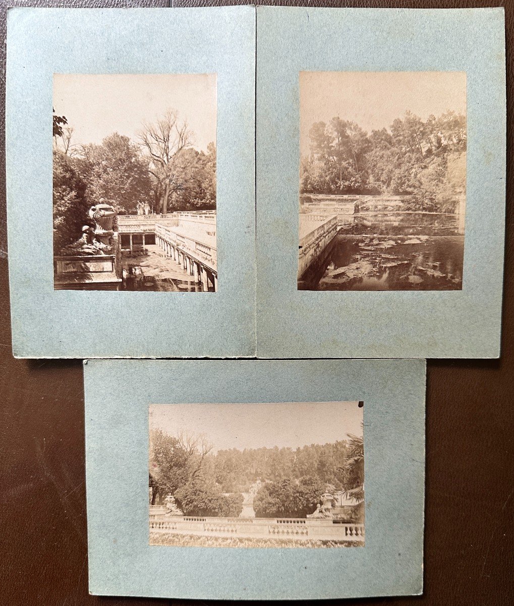 Hippolyte Peragallo 8 Photographs From The 1880s Circus Games In Nimes And The Jardin De La Fontaine-photo-3