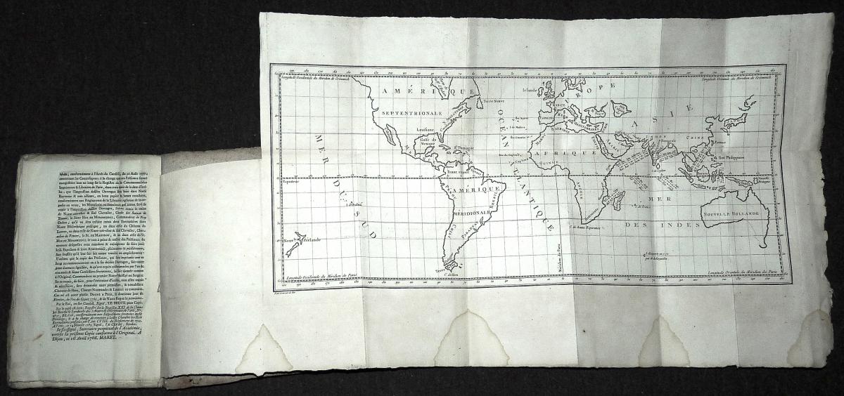 Winds Theory Of 1786 By The Knight Of The Scientific Coudraye Rare Books With A Card-photo-2