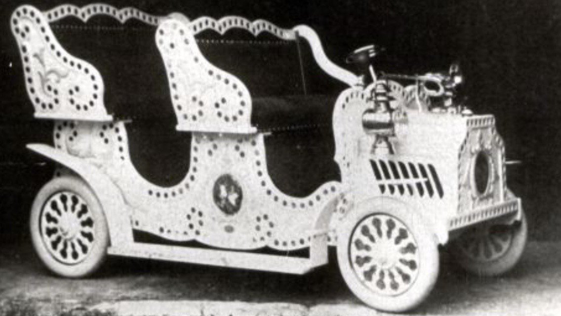 Exceptional Carousel Car By Alfred Chanvin / Art Forain-photo-2