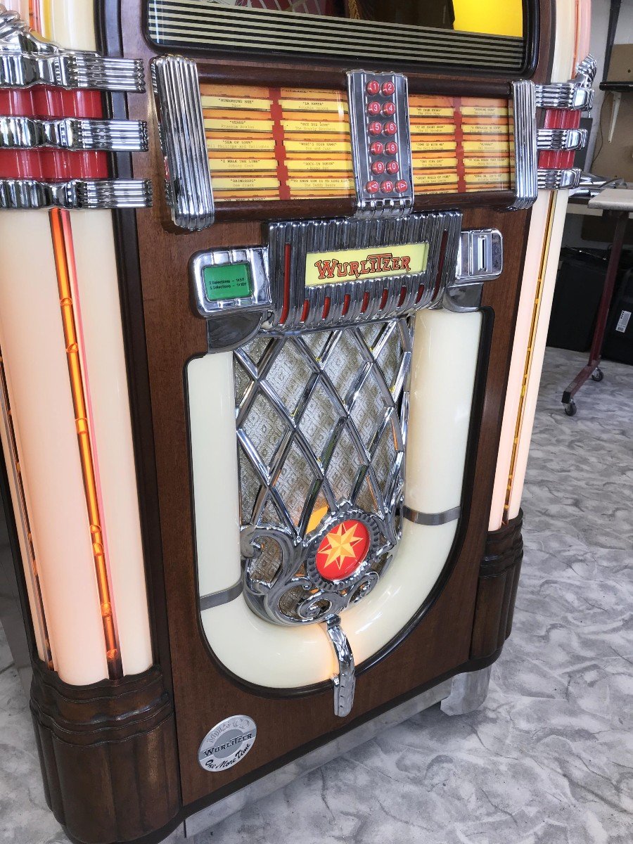 Jukebox Wurlitzer Omt 100 Cd-photo-3