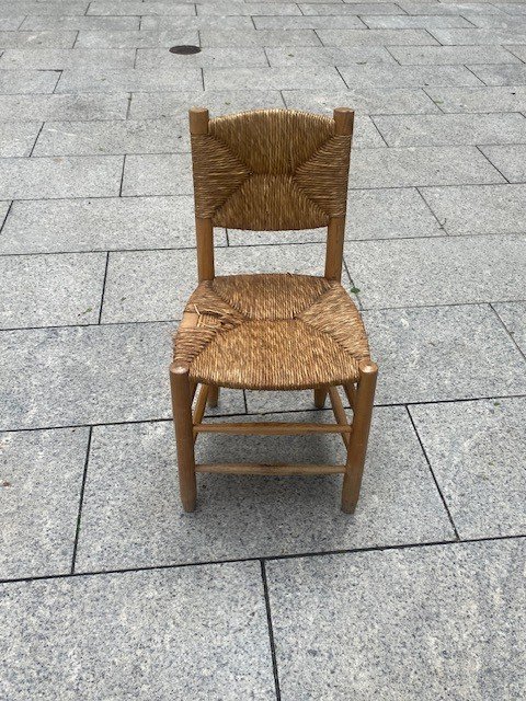 Charlotte Perriand Chaise Modèle Bauche N:19 édition Steph Simon Années 1960