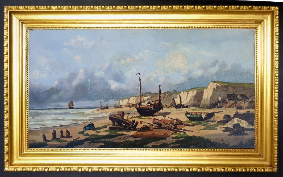 Napoleon III Navy - Beach And Cliffs - Normandy-photo-2