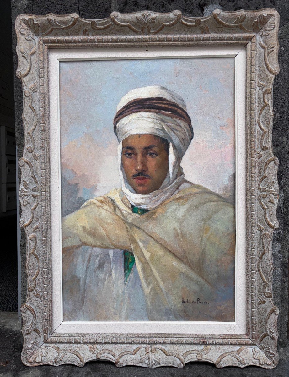 Odette Du Bosch (1903-1993) " Musulman de Biskra ".