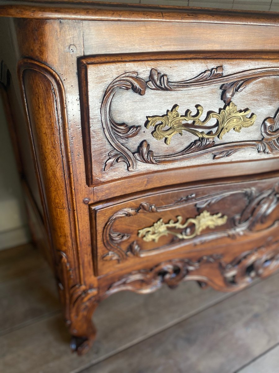 Louis XV Chest Of Drawers From Nîmes (provençal) Dating From The 18th Century -photo-3