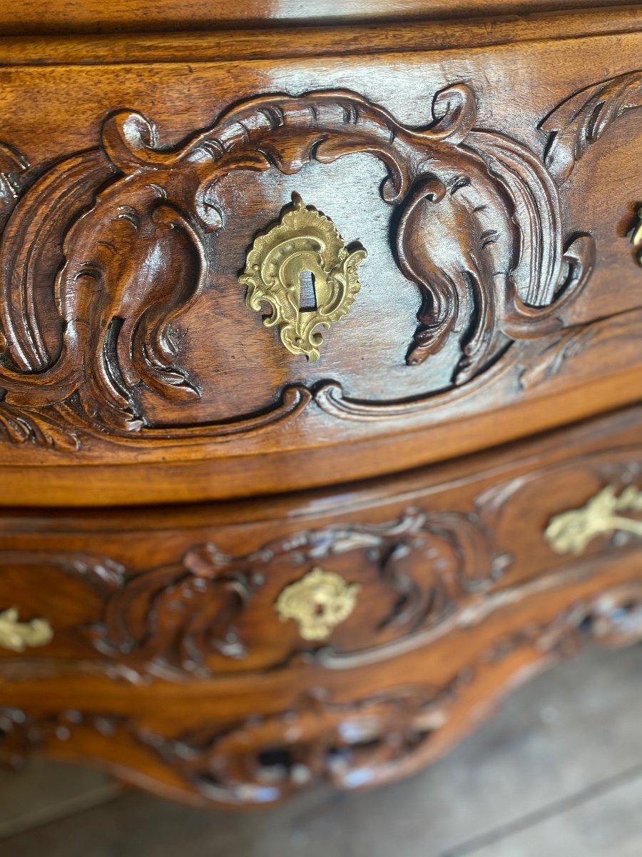 Louis XV Chest Of Drawers From Nîmes (provençal) Dating From The 18th Century -photo-1