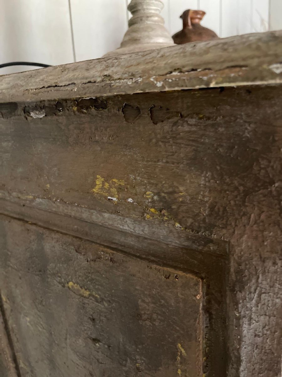 Louis XV Crossbow Chest Of Drawers Beautifully Patinated From The 1900s-photo-3