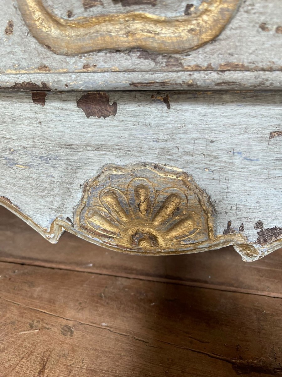 Tombeau Chest Of Drawers Beautiful Patina Dating From The End Of The 19th Century -photo-4