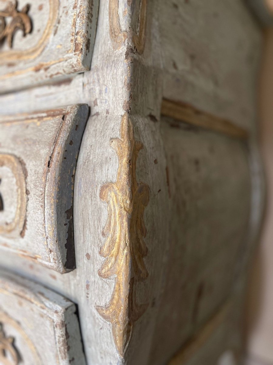 Tombeau Chest Of Drawers Beautiful Patina Dating From The End Of The 19th Century -photo-7