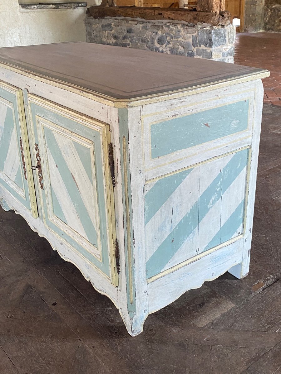 Louis XV Sideboard Patina Dating From The 18th Century With A Beautiful Patina -photo-3