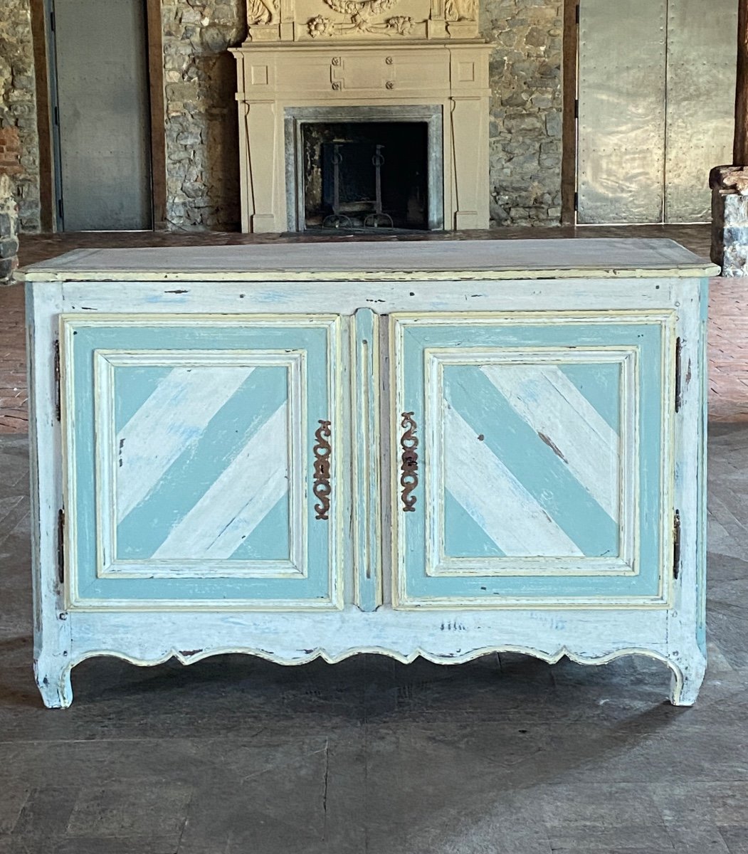 Louis XV Sideboard Patina Dating From The 18th Century With A Beautiful Patina 