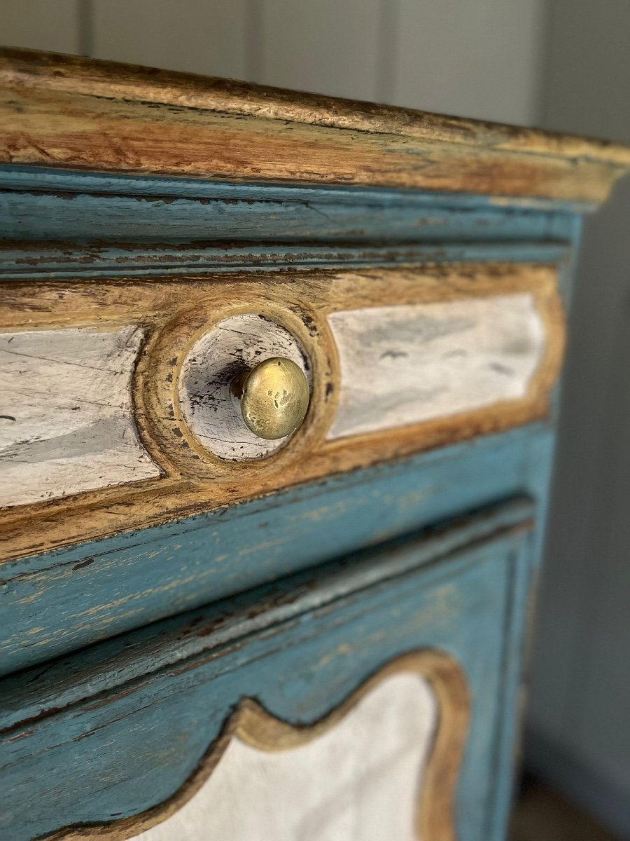 Louis XIV Sideboard Dating From The Early 18th Century Magnificent Patina -photo-3