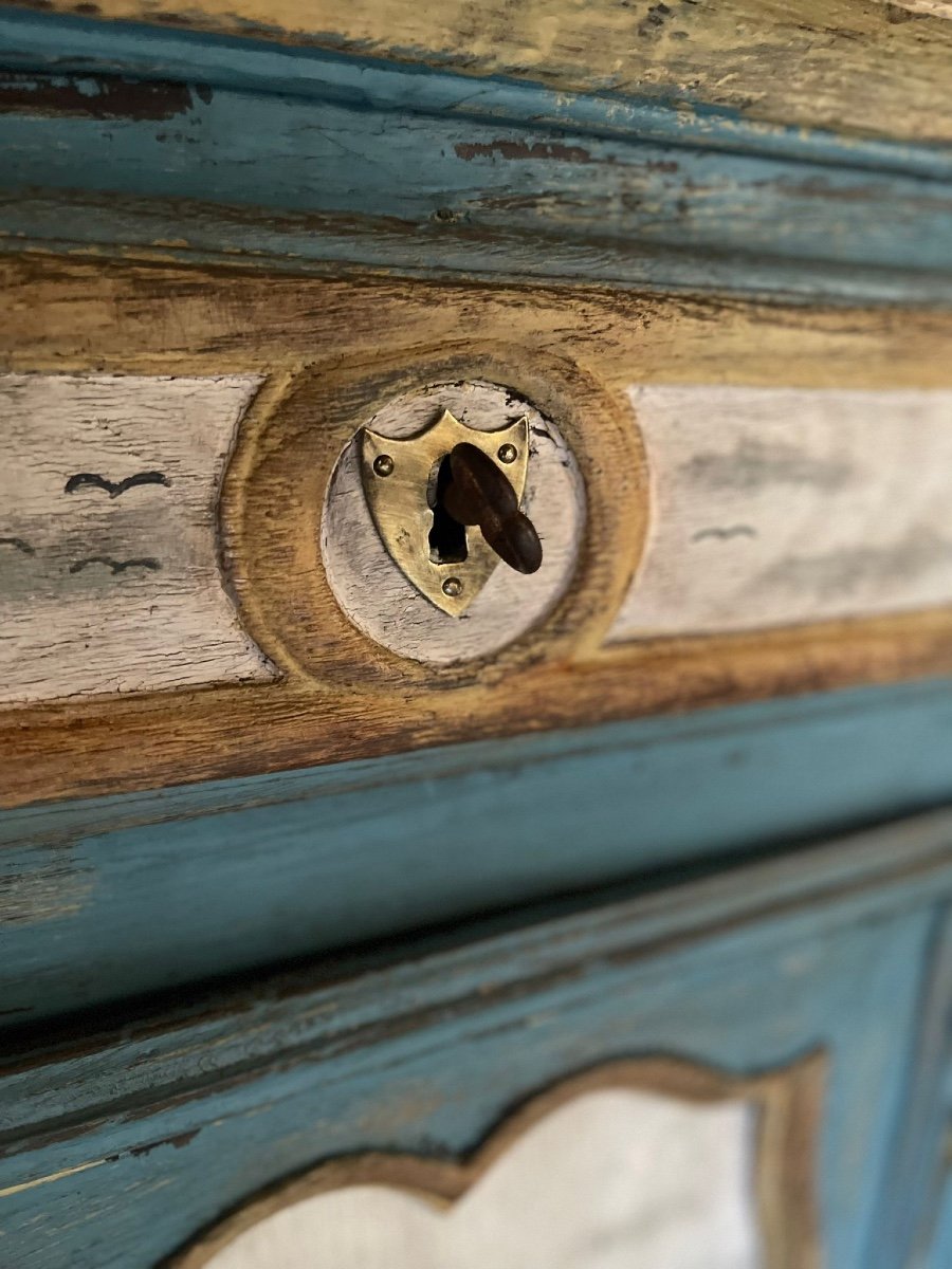 Louis XIV Sideboard Dating From The Early 18th Century Magnificent Patina -photo-7