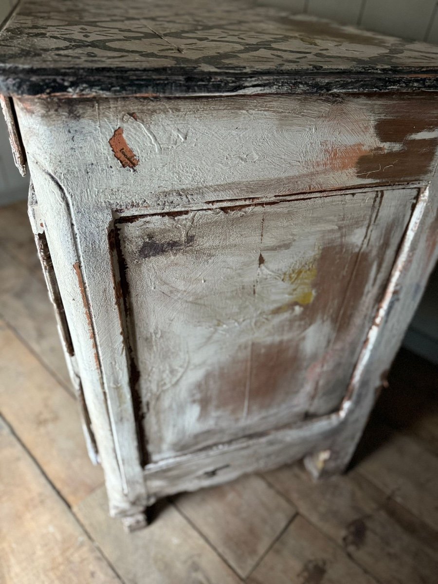 Louis XV Kitchen Buffet Dating From The 18th Century Decorative Patina -photo-3