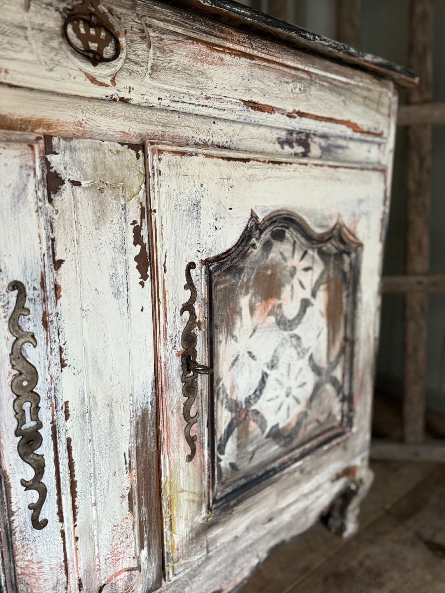 Louis XV Kitchen Buffet Dating From The 18th Century Decorative Patina -photo-6