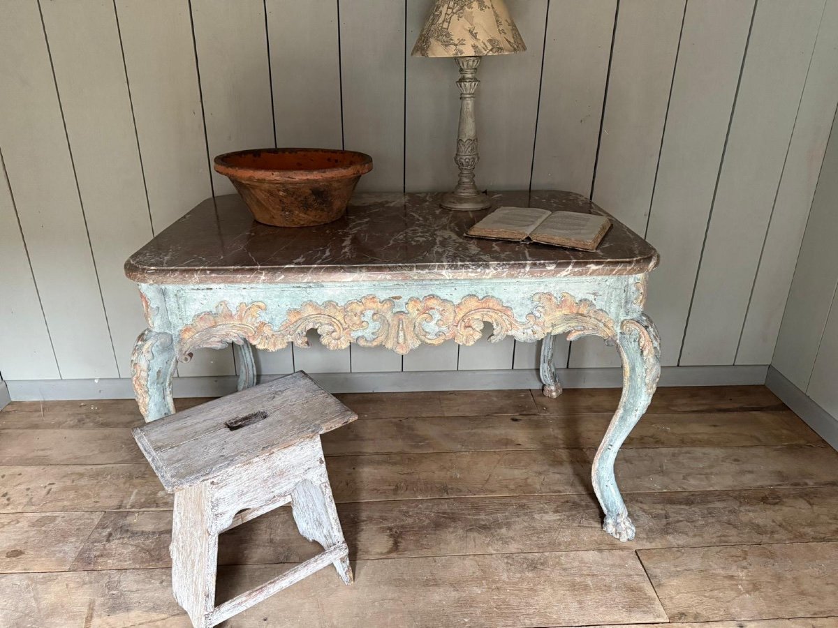 Console à Gibier ( Table) Louis XIV Datant Du 18e Siècle 