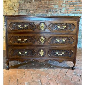 Louis XIV Commode Dating From The 18th Century Carved 