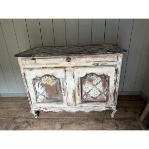 Louis XV Kitchen Buffet Dating From The 18th Century Decorative Patina 