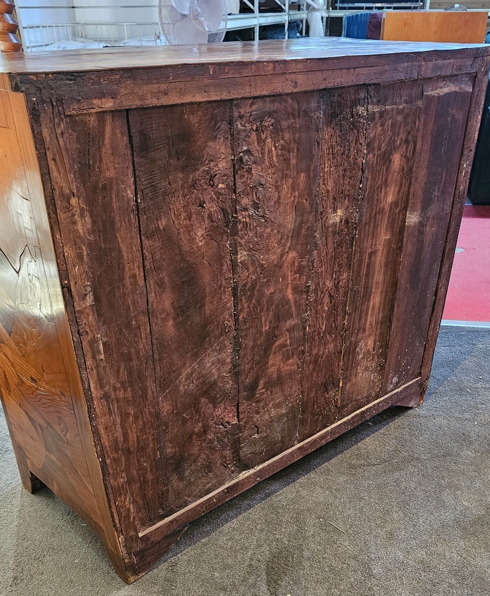 Inlaid Chest Of Drawers. Lombardy. Italy 18th Century -photo-1