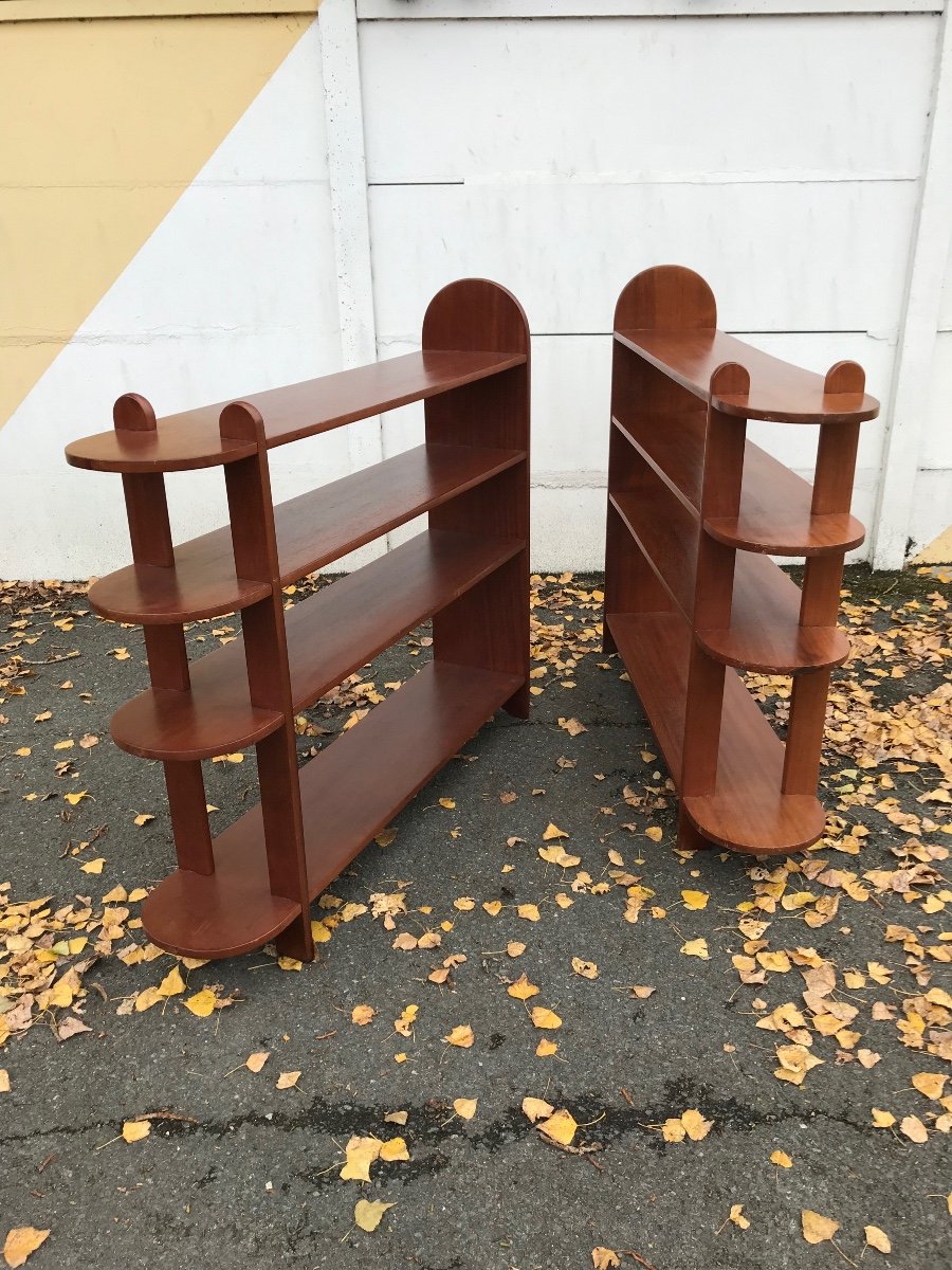 Pair Of Bookcases By Eugene Printz