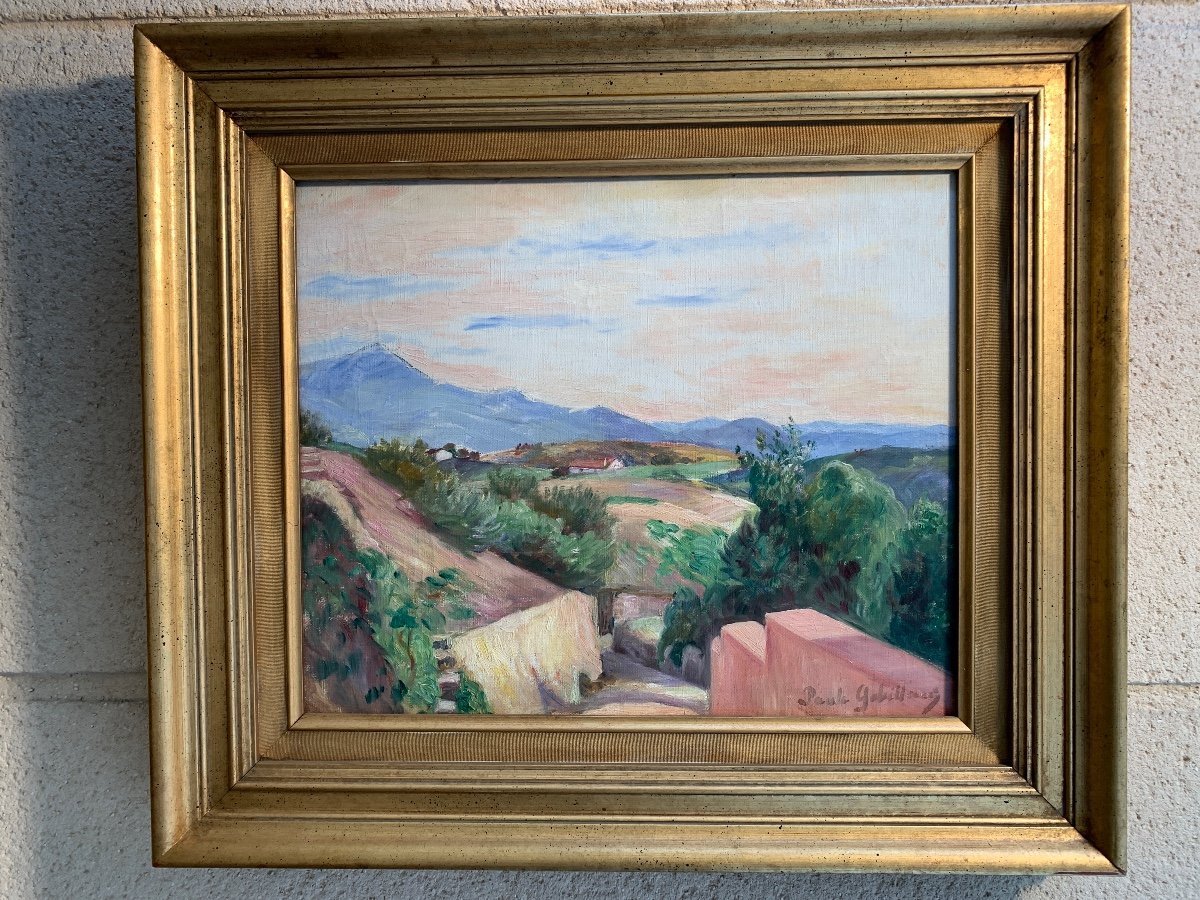 Paule Gobillard, Provençal Landscape, Oil On Canvas