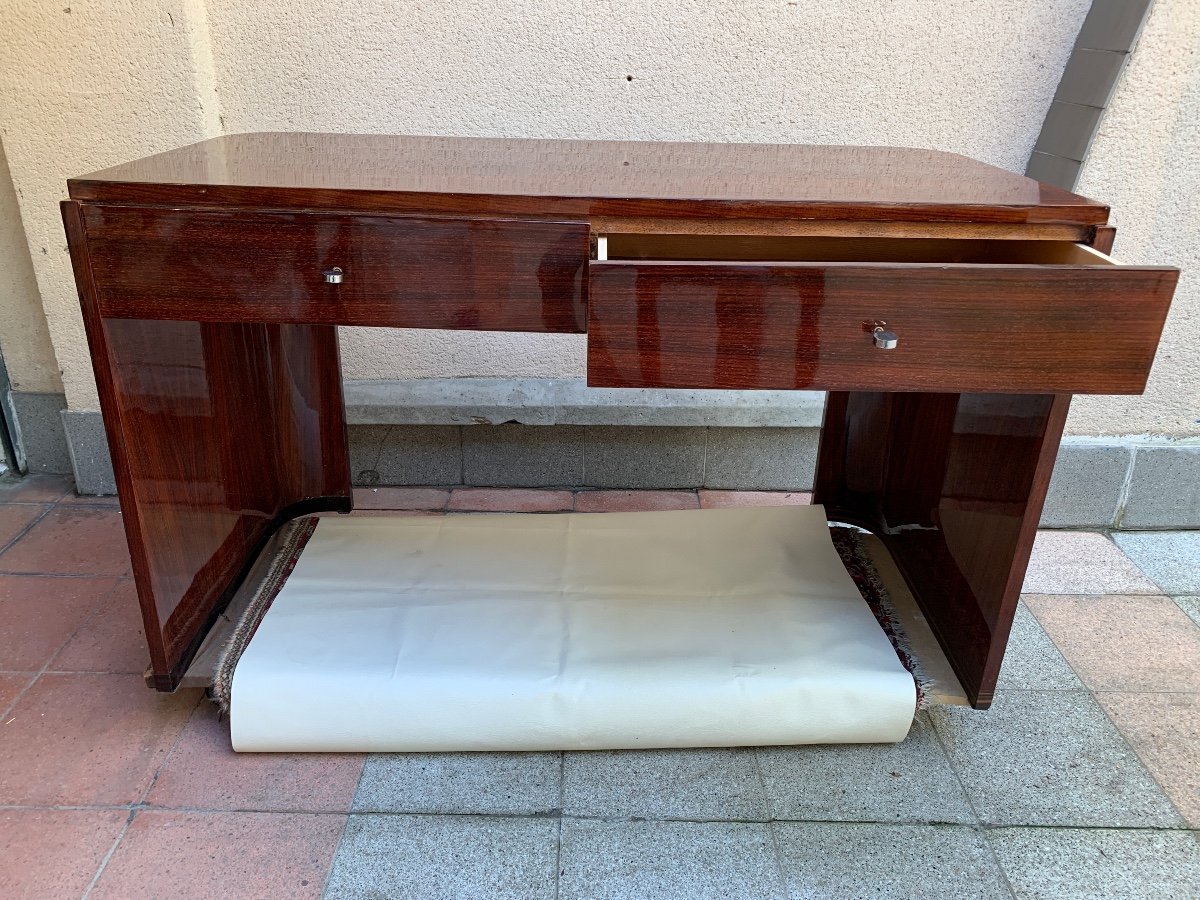 Art Deco Modernist Desk-photo-4