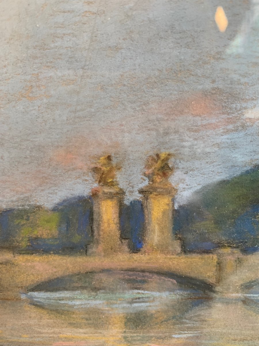 Jacques Leclerc, Pastel, Ciel De Paris.-photo-3