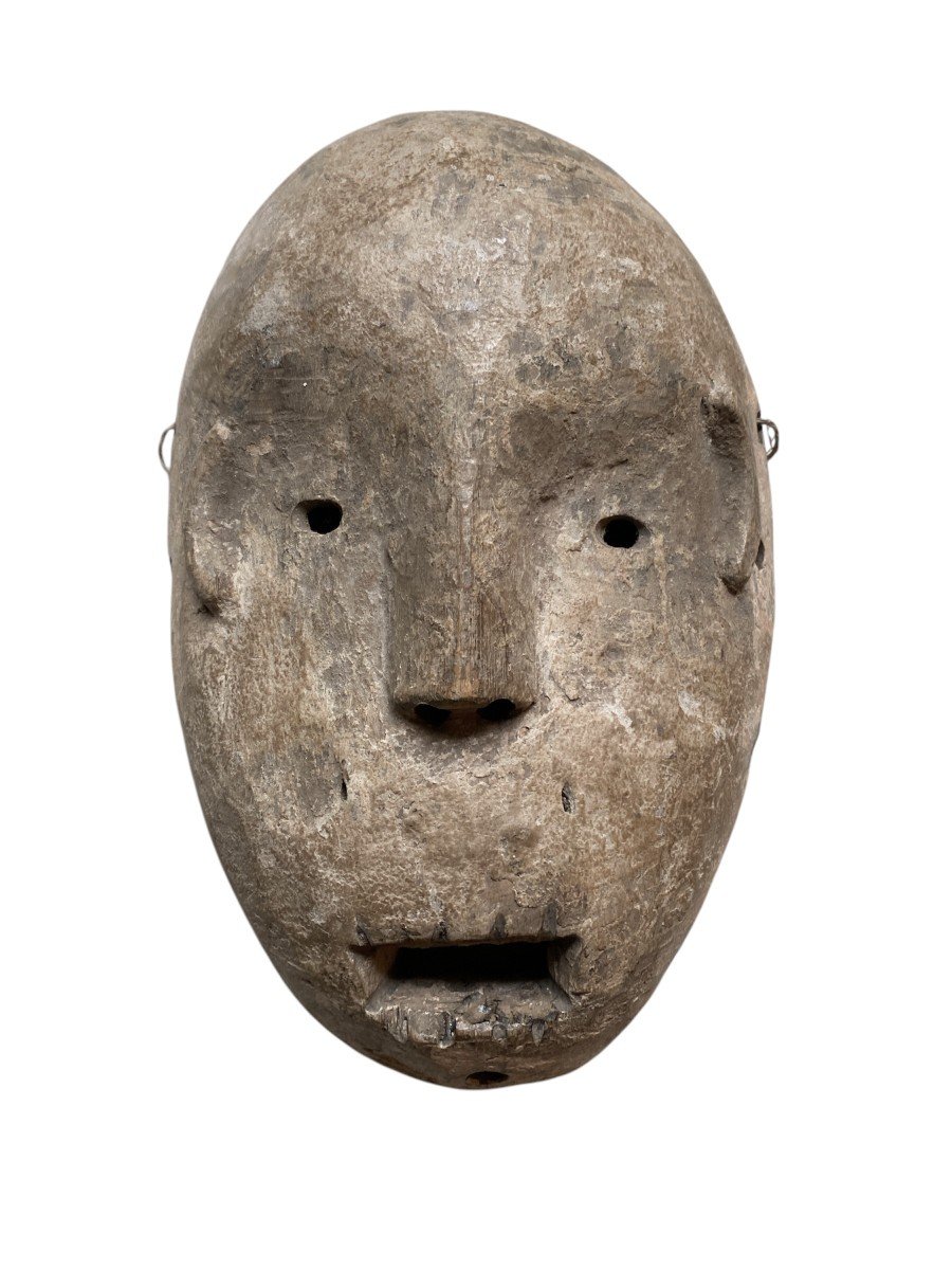 Old African Mask - Primitive Art - Lega Idimu Mask - Congo