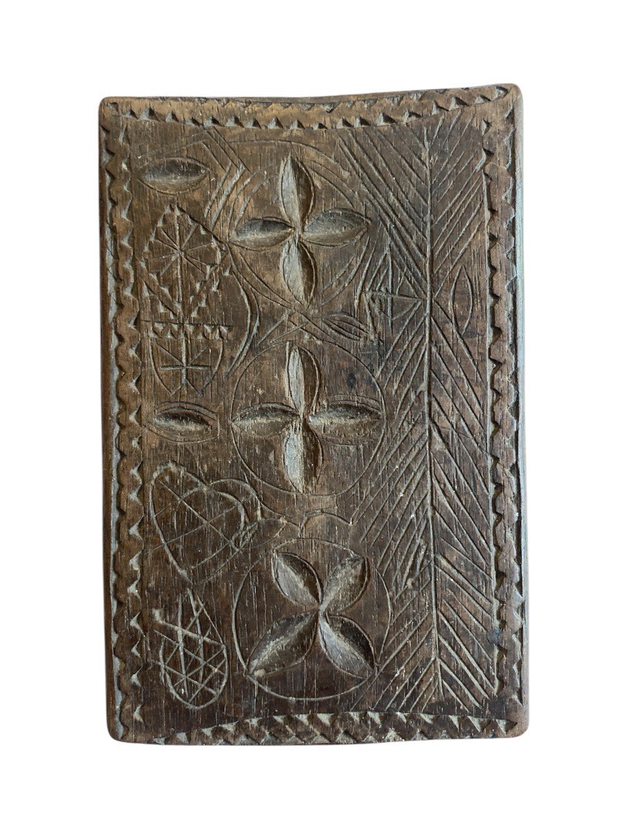 Carved Lace Folder - The Bruised Heart - Folk Art