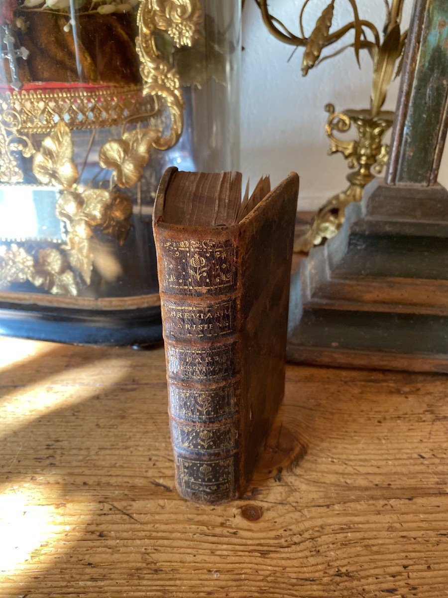 Ancient Book - Breviary - Breviarium Parisiense - Pars æstiva - Paris - Archbishop -photo-3