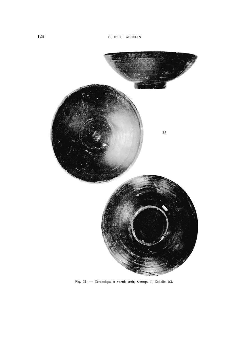 Artefact – Antiquité – Coupe Campanienne En Terre Cuite à Vernis Noir Avec Documentation-photo-2