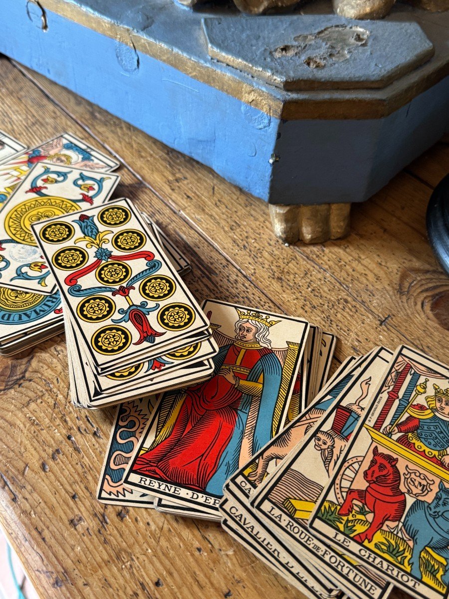 Esotericism And Divination – Playing Cards – Old Tarot Of Marseille – Bp Grimaud -photo-5