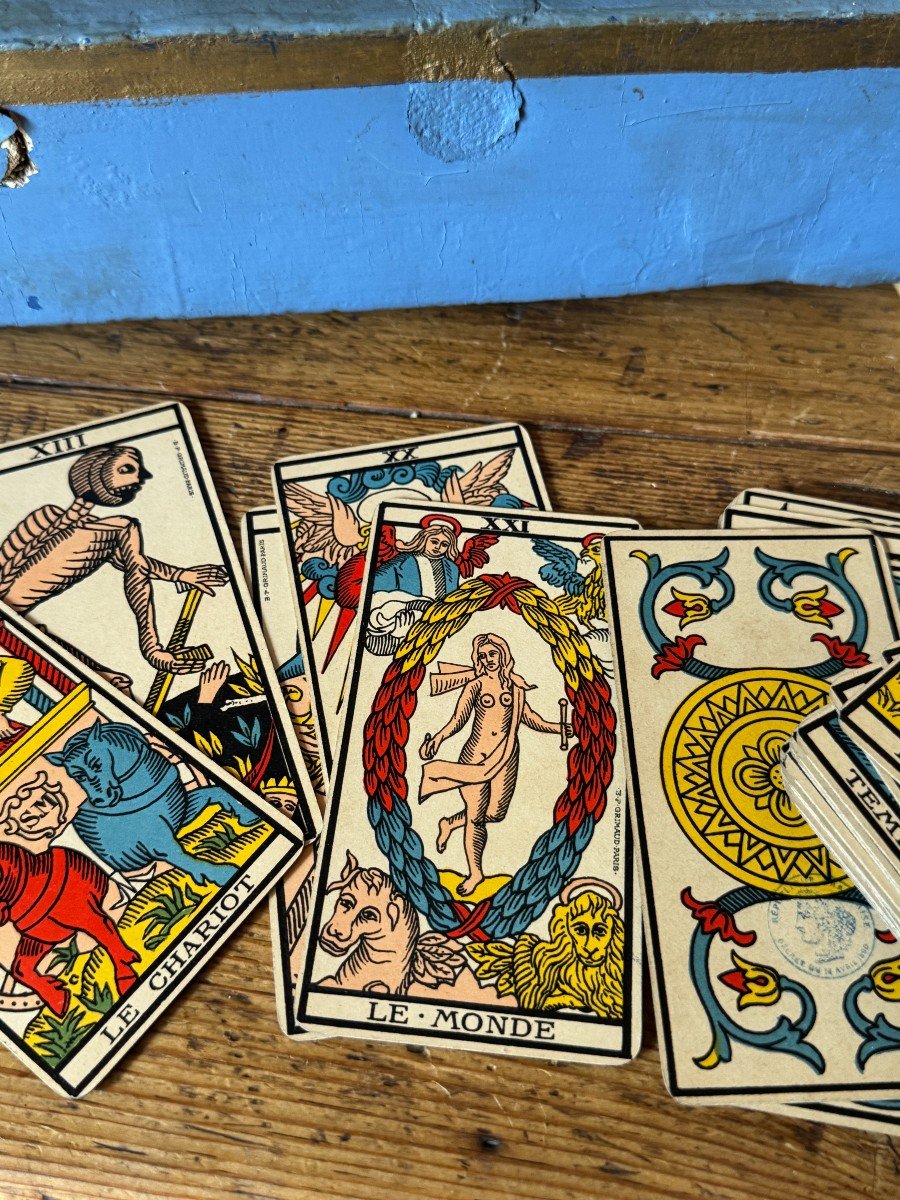 Esotericism And Divination – Playing Cards – Old Tarot Of Marseille – Bp Grimaud -photo-6