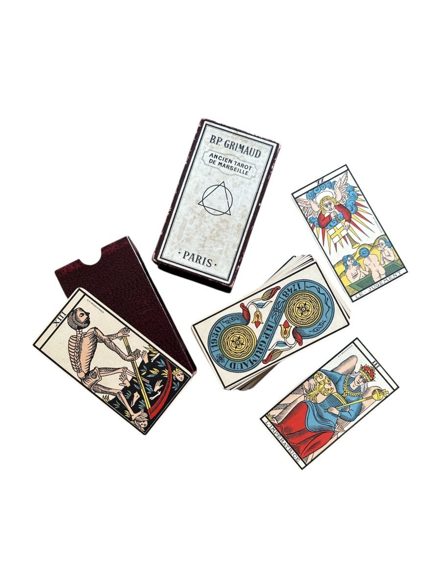 Esotericism And Divination – Playing Cards – Old Tarot Of Marseille – Bp Grimaud 