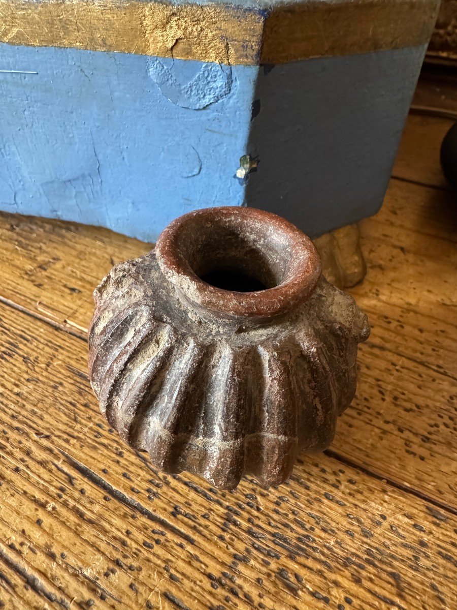 Shaman Ritual, Artifact - Antique - Cucurbit-shaped Shamanic Potion Vase - Costa -photo-3