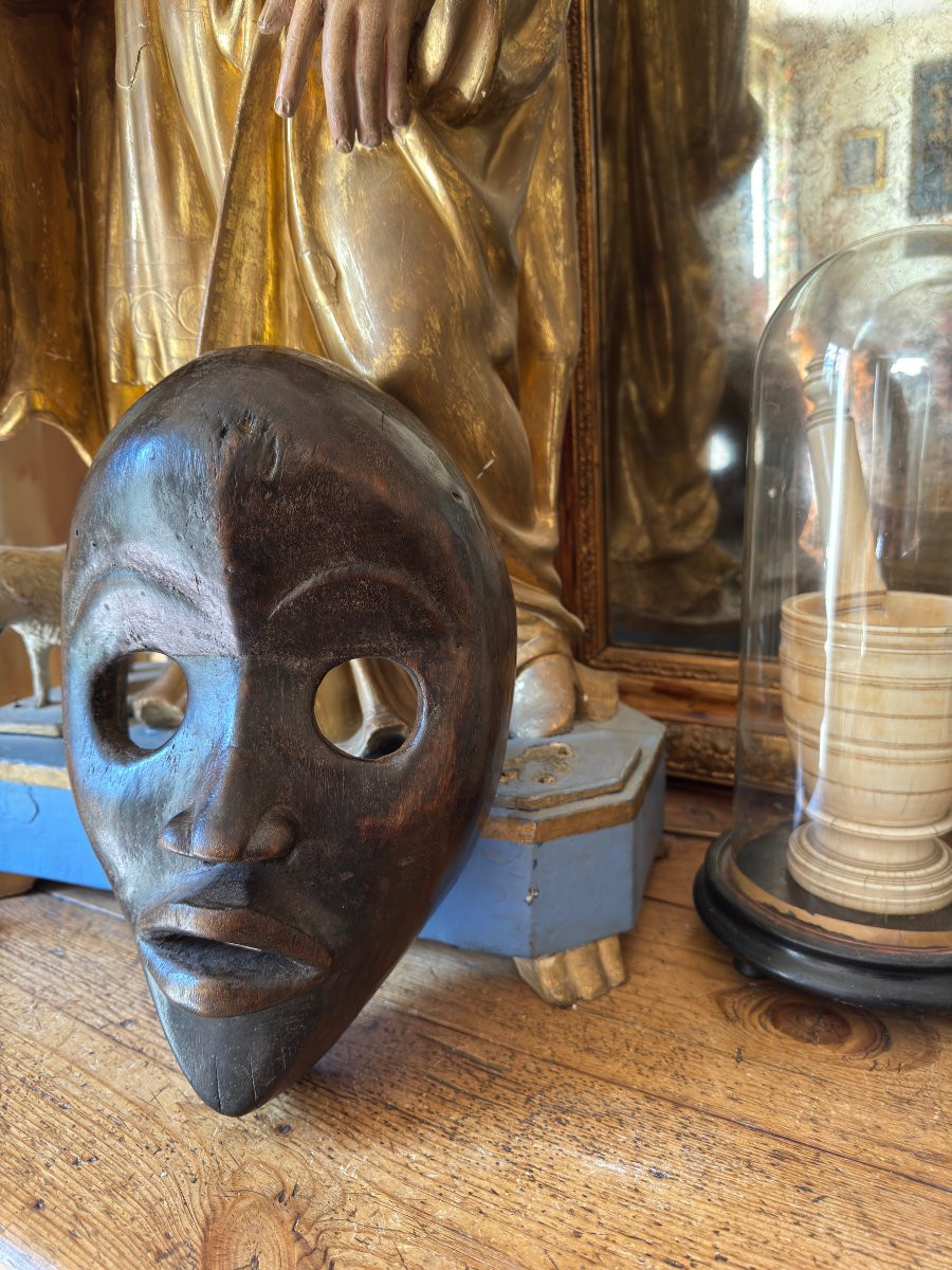 Antique African Mask - Tribal Art - Dan Mask - Ivory Coast - African Art-photo-6