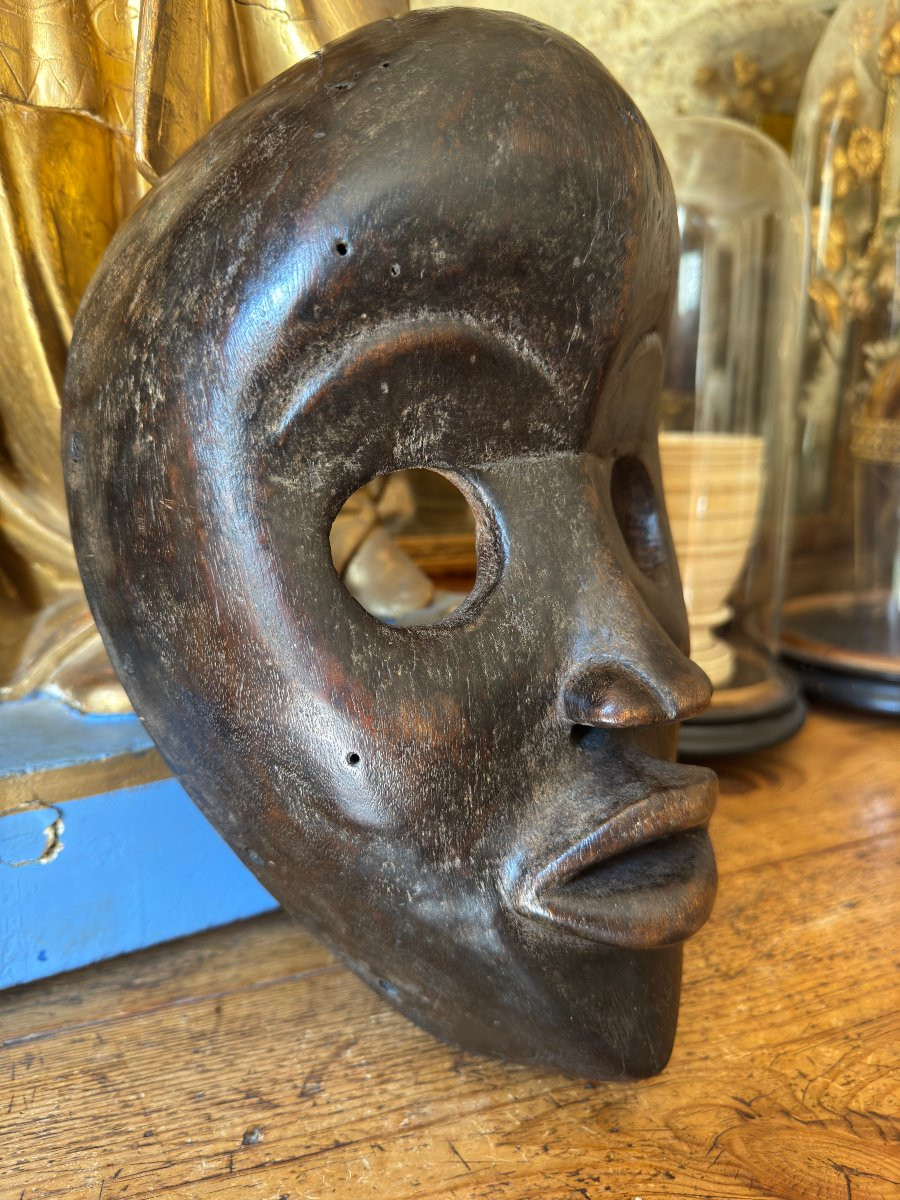 Antique African Mask - Tribal Art - Dan Mask - Ivory Coast - African Art-photo-7