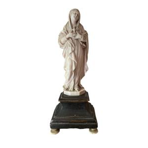 Sculpture - Virgin Of The Immaculate Conception, Virgin Mary - French School - Haute Epoque