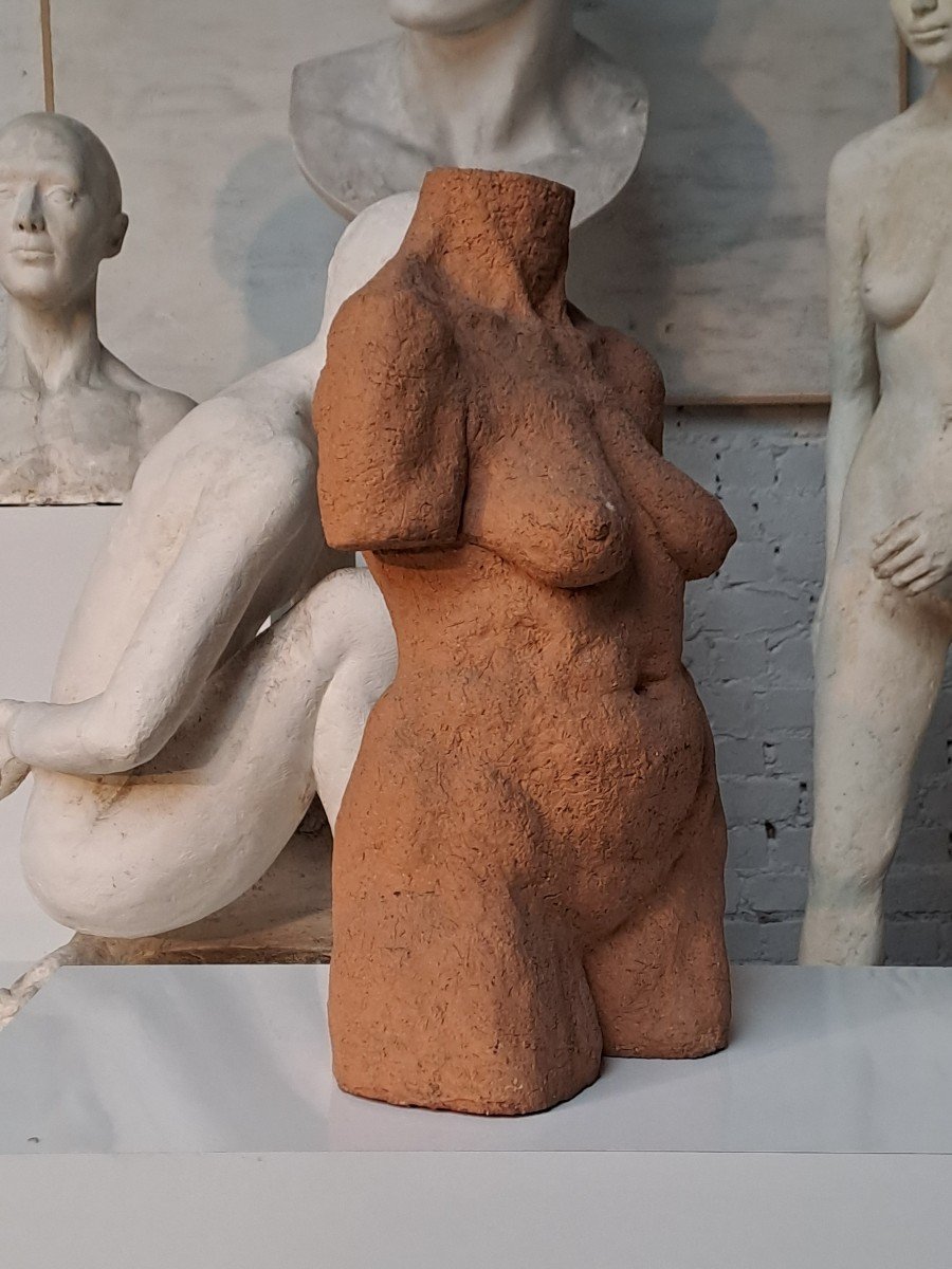 Terracotta Female 'nude' Study-photo-4