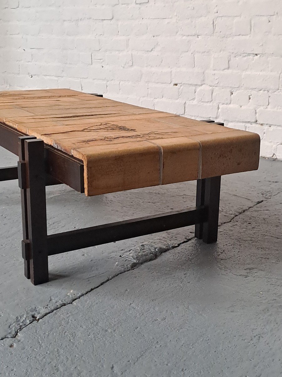 Low Table By Roger Capron 1960s-photo-1