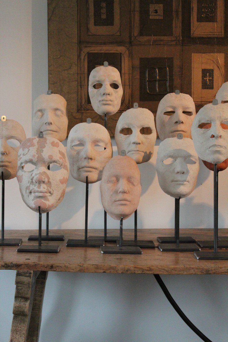 "les Visages" Artwork By Claire Vasic-photo-2